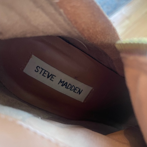 Steve Madden brown suede booties Size 10 - Picture 5 of 5